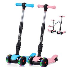 LED Räder Kinderroller Cityroller Kinderscooter Dreiradscooter Kinder Scooter