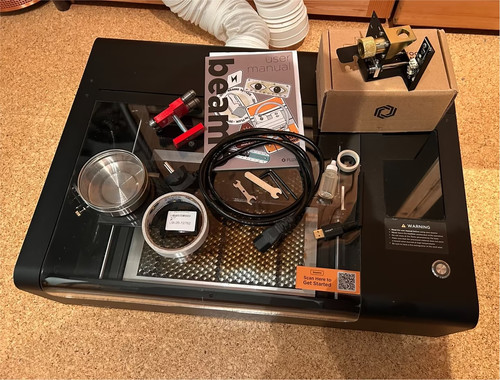 Flux beamo co2 - co2-lasercutter, mit