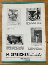 Prospekt Werbung M.Streicher