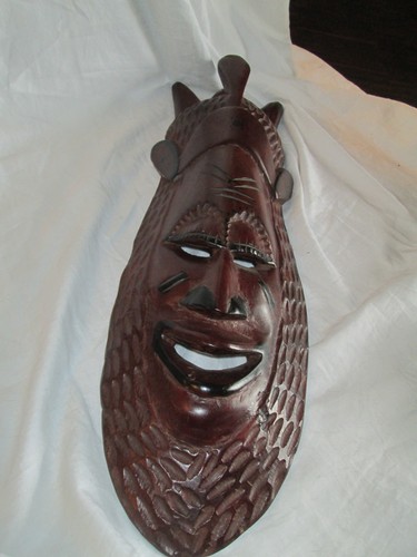 Alte große maske - große, holz