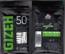 2 x Gizeh Active Filter 6mm  -50 Stück Beutel