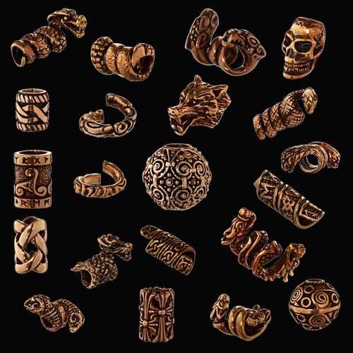 Bartschmuck haarschmuck - bartschmuck,