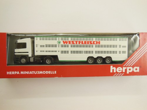 Herpa actros viehsattelzug - herpa,