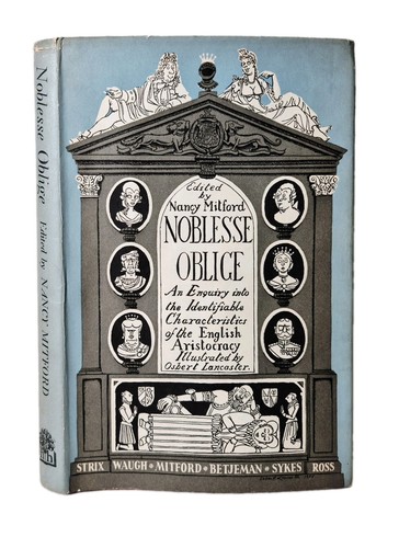 Noblesse oblige 1956 betjeman - noblesse,