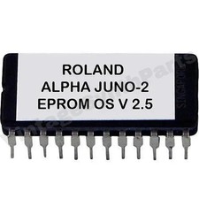 Roland Alpha Juno-2 OS 2.5U Eprom Firmware Upgrade Juno2 Oled ROM Update Juno2