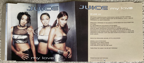 Juice love 1 track cd - -,