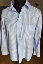 neu Hemd- Blusen- von ZARA  Gr. L Weiß Blau gestreift