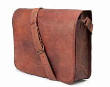 Herren Leder Kuriertasche