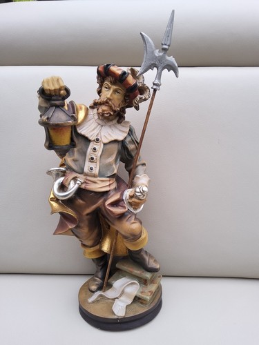Nachtwächter holzfigur - nachtwächter,