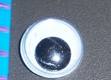 Wackelaugen mit Öse Knopf 451533 10 mm Union Knopf 2 Knöpfe (1 Knopf = 0,60 €)