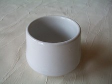 Übertopf aus Keramik  Blumenübertopf Blumentopf Pflanztopf - weiß