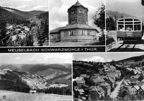 Ansichtskarte meuselbach - ansichtskarte,