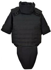 Tacticalweste Combat Einsatzweste XXXL Schwarz Körperschutz Body Armor vest