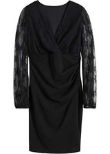 Jerseykleid mit Spitze Gr