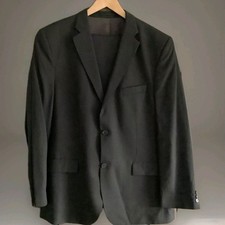 A. W. Dunmore Anzug Herren Anzug 2 Teile  Gr. 56, schwarz gestreift, Hochzeit!