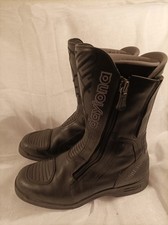 Daytona Motorradstiefel - Gr. 44 - schwarz