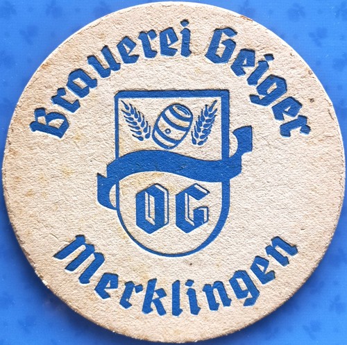Alter bierdeckel brauerei - alter,