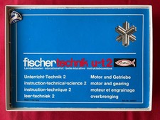 Fischertechnik Grundkasten u-t2 (Unterricht u. Technik) Baukasten unvollständig