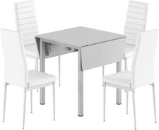 Platzsparender weißer Drop