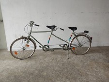 Retro tandem fahrrad marke - tandem,