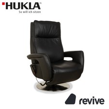 Hukla XL MIR XLI Leder Sessel Schwarz elektr. Funktion