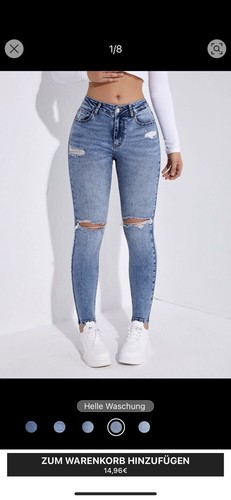 Zerrissene jeans damen - jeans,