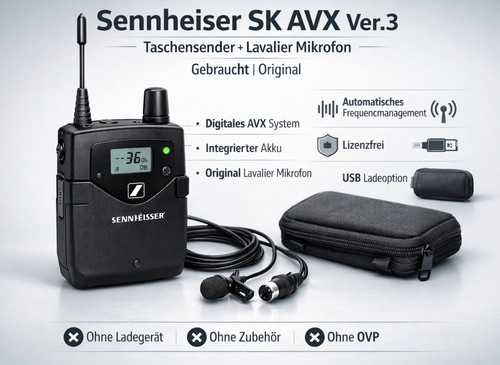 Sennheiser avx ver 3 - sennheiser, ver.