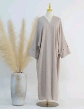 Abaya Dubai Strickjacke vorne