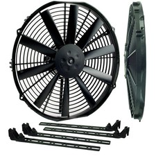 4 Metall-Laschen + 1x 12V Spal