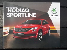 ■■■  Katalog Preisliste SKODA Kodiaq Sportline  11/2017 druckfrisch  ■■■