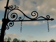 Schildhalter, Wandausleger