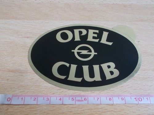 Aufkleber opel club - aufkleber,