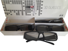 3D TV Brillen 4 Stück  FPR 3D