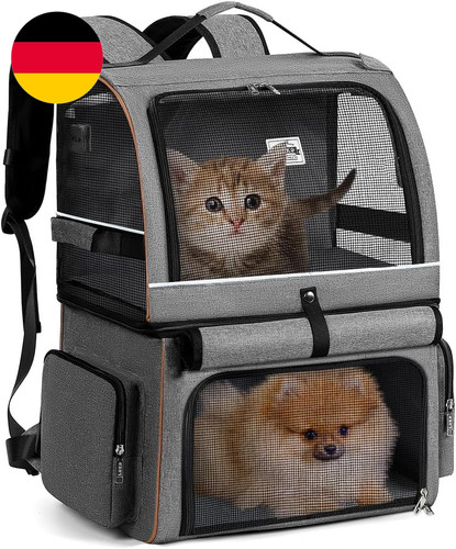 Doppellagige katzen rucksack - doppellagige,