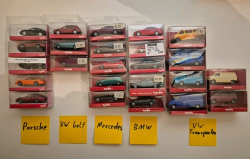 Herpa konvolut porsche - 1:87,