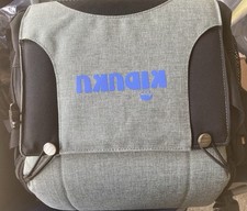 Sitzerhöhung Faltbar Boostersitz Kindersitz Sitzkissen Reisesitz mit Rückenlehne