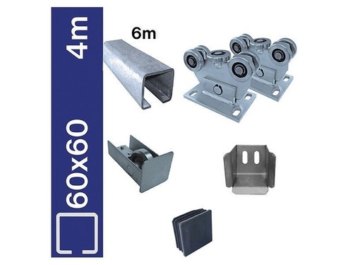 Bodenführung set 60x60mm - bodenführung-set,