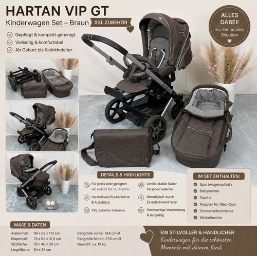 Hartan vip braun mit xxl - hartan,