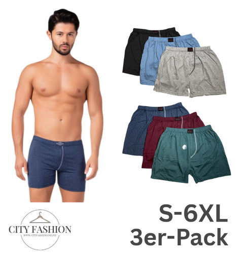 Herren boxer shorts 3er - herren,