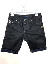 G-Star, Herren, Shorts Attacc Low, Men Short Jeans Straight, Dunkelblau, W28 L34