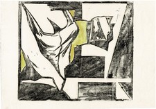 Fritz Köthe - handcolorierter