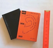 Minibuch DDR Rote Witze aus der AIZ  1926 bis 1933 illustriert feines Leder Buch