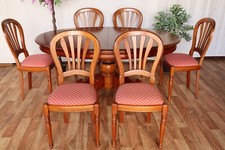 Nr.1960c  Esstisch mit Stühlen Kirschbaum