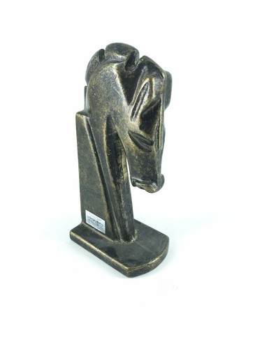 Buchstütze aus antikisiertem - buchstütze,