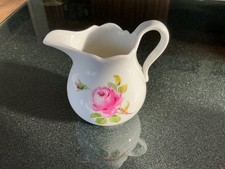 Meissen Milchkännchen Rote Rose