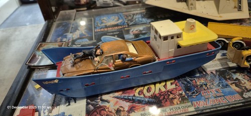 Lesney matchbox car ferry - car,