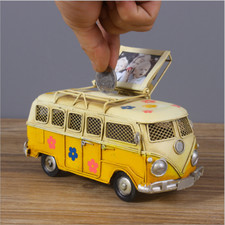 Metall Zinn Bus Spardose