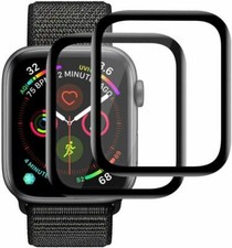 2x 3D Hartglas für Apple Watch Series 6 / SE - 40 mm Panzerfolie Full CURVED 9H
