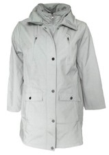 MIA MODA Damen Jacke Softshell Übergangsjacke Winterjacke grau Größe 58 NEU