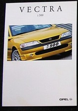 Opel Vectra i500 Prospekt